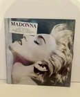Vintage Madonna Vinyl Album True Blue 1986 LP In Shrink 1-25442 Hype Sticker