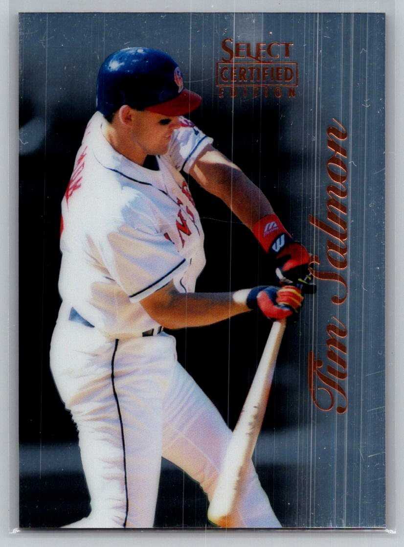 1996 Select Certified Baseball #37 Tim Salmon - VG - California Angels