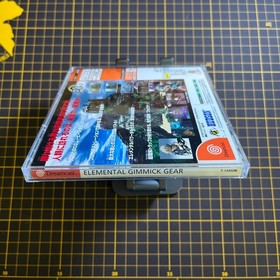 ELEMENTAL GIMMICK GEAR EGG Dreamcast Sega NTSC-J Complete CIB Japan Import