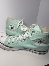 Converse Chuck Taylor Mint Green High-Top Sneakers Women  s 10.5 Men  s 8.5