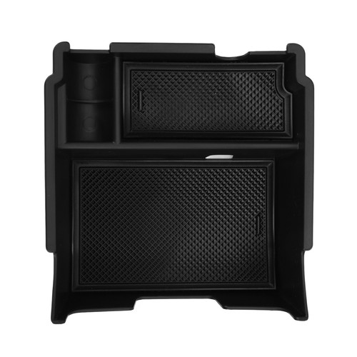 Center Console Organizer ABS Black & Nonslip Pad Armrest Storage Box Part Fo REL - Picture 20 of 22