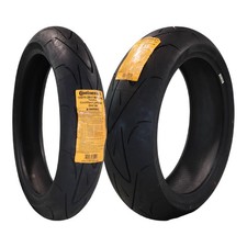Continental Contisportattack 12070zr17 Front 18055zr17 Rear Motorcycle Tires