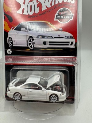 1/64 HOT WHEELS CAR RLC REDLINE CLUB REAL RIDERS 1995 HONDA INTEGRA TYPE R WHITE