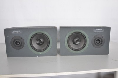 Pair of Alesis Monitor One Studio Reference Monitor Speakers One