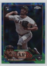 2023 Topps Chrome Update Blue & Green Lava Lamp Refractor /125 Ryan Walker 02pq
