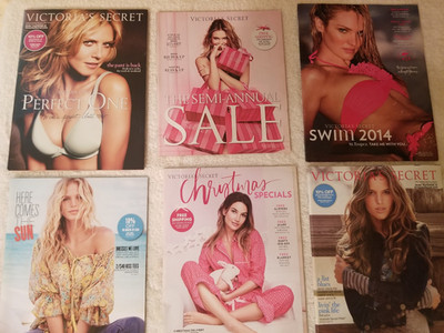 victoria's secret  lot of 12 (3)  sexy models, bikini 