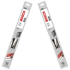 Front Pair Bosch Eco Wiper Blades Set for Skoda Superb 3T 2009~2010