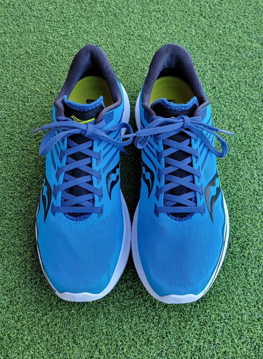 Saucony Men's Kinvara XII Running Shoes Blue/Citrus ~ US Size 11M thumbnail 7