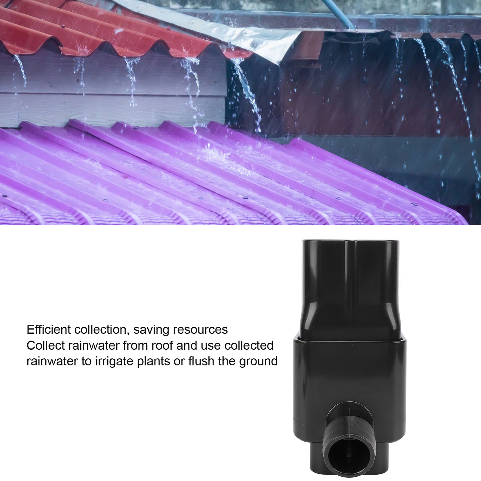Efficient Rain Barrel Diverter Kit For Easy Installation Rainwater Collection Sy