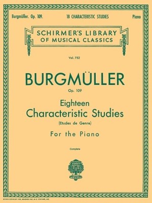 18 Characteristic Studies, Op. 109 Piano Method
