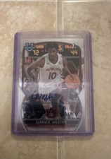 2022-23 Bowman University Chrome - Chrome Prospect Autographs Chance Westry