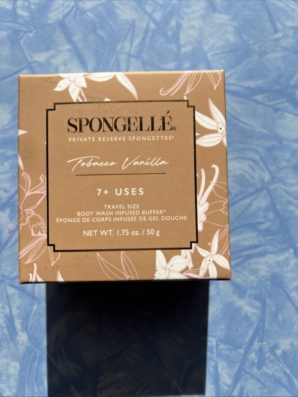 Spongelles Tobacco Vanilla Sponge