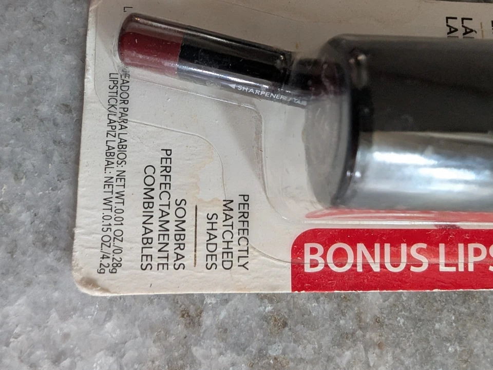 Revlon Bonus Super Lustrous Lipstick with ColorStay Lipliner PLUM #665 NEW - Image 4 of 4