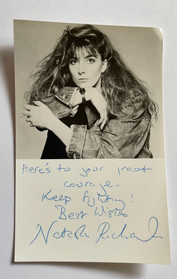 Natasha Richardson - The Parent Trap - original handsigniertes Autogramm