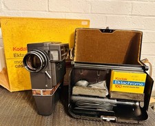 STUNNING Boxed Kodak Ektasound 140 Super 8 Camera Kit - MOTOR TESTED & WORKING