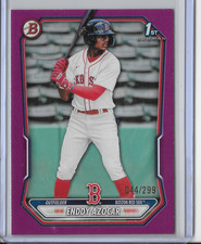 2026 Bowman Enddy Azocar BP-23 Fuchsia Border /299