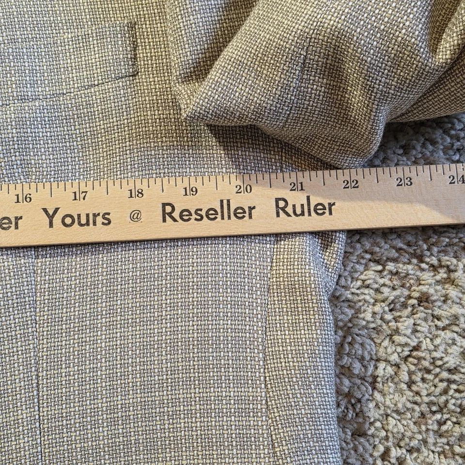 Blazer Ralph Lauren Para Hombres 42R Abrigo Deportivo Clásico Dos Botones Cuadros Dillard's Tostado Foto 4 de 4