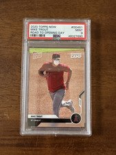 2020 Topps Now Mike Trout Road To Opening Day #OD451 PSA 9