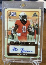 Leaf 2021 Pro Set Power Ld Brown Hard Signed Auto Base Autographs #BA-LB1