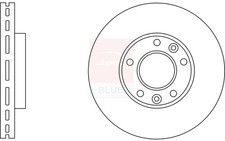 2x Brake Discs Pair Vented fits KIA SEDONA Mk2 2.5 Front 03 to 06 K5 274mm Set