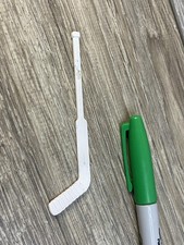 Vintage Tabletop Hockey Game Replacement Stick Plastic Part Miniature 3 Inch Toy