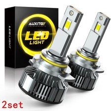 4X 2-SIDES 9012 LED Headlight Bulb kit Hi Low Beam 6500K Super Bright High Power
