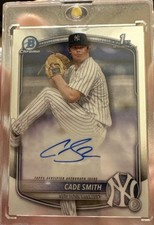 2025 Bowman Chrome Cade Smith #CPA-CS 1st Bowman Auto 