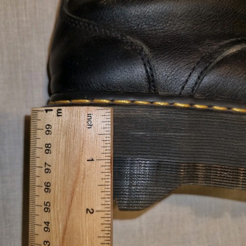 DR Martens Sinclair Hi Max Platform Leather Boots Uk Size 6 Vgc - Imagen 16 de 18