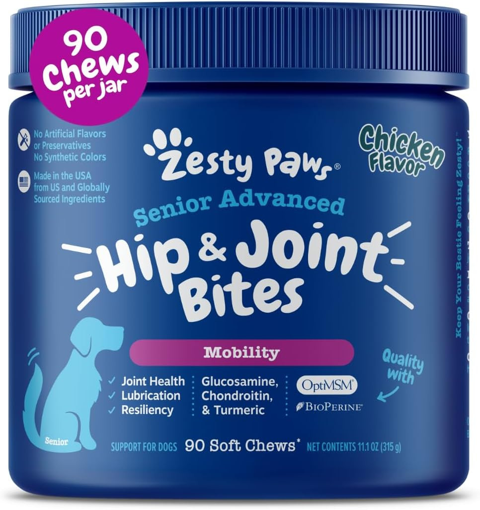 Mobility Bites Joint Supplement for Dogs - Soft Chews with G