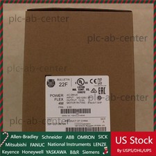 New Allen Bradley PowerFlex 4M- 5.5 kW (7.5 HP) AC Drive 22F-D013N104 Fast Ship