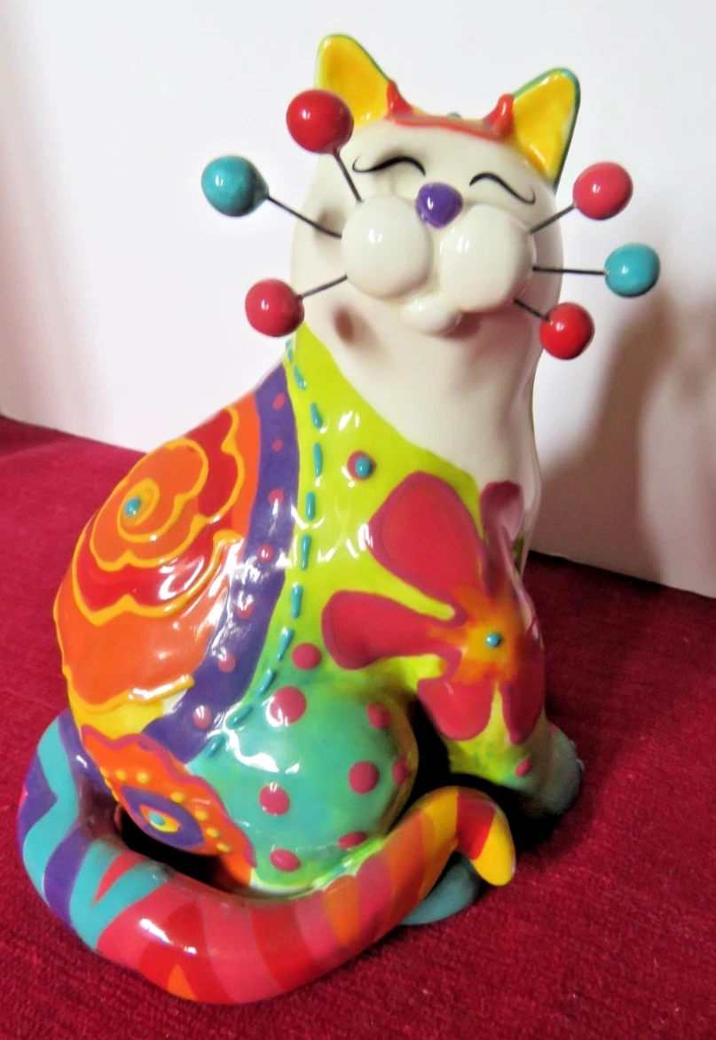 WhimsiClay Collectible Cat Figurines for sale | eBay