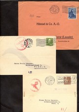 DENMARK 1944 3 CENSORED COVERS AUSTRIA    A499