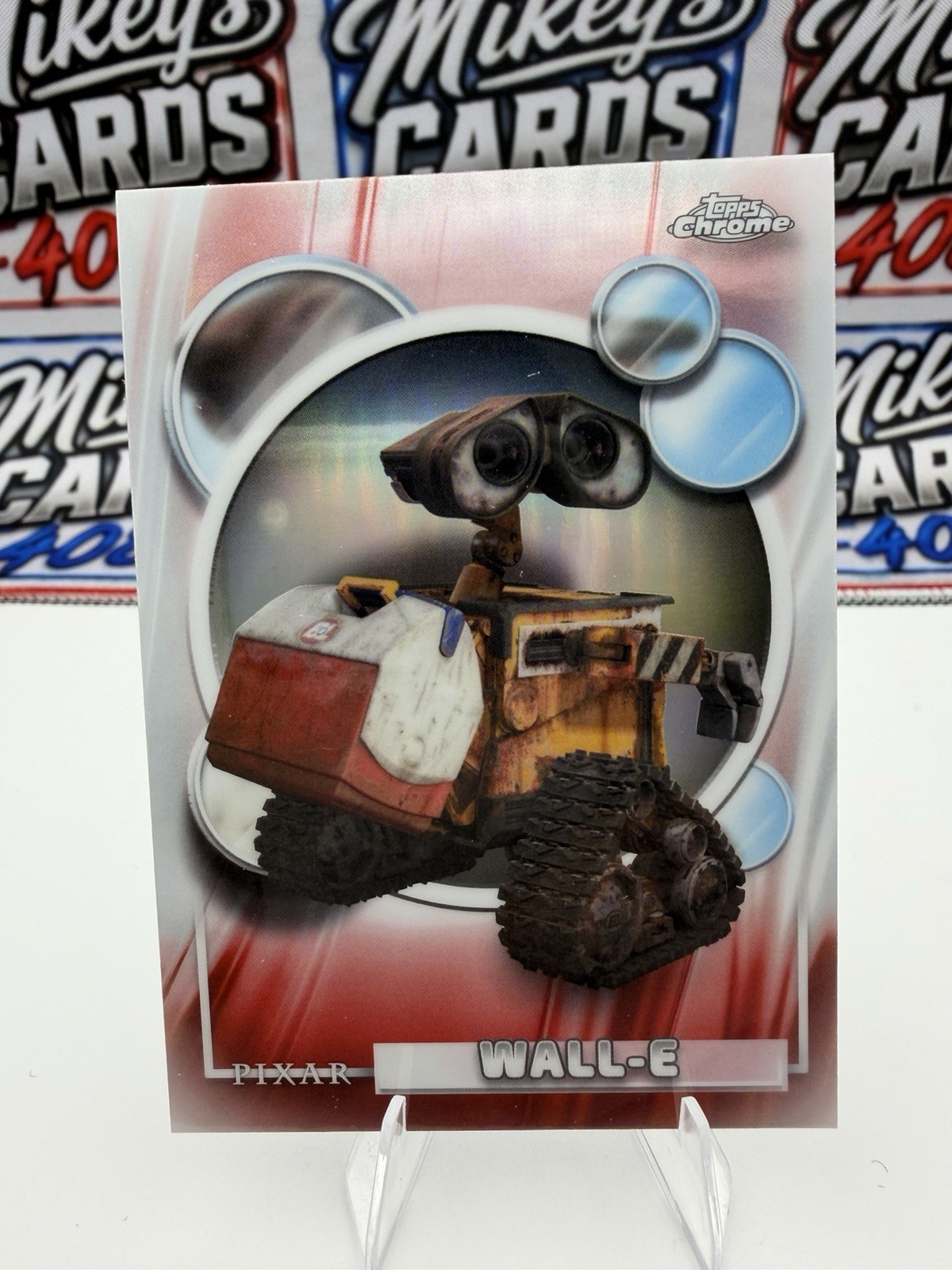 2026 Topps Chrome Disney Pixar WALL-E Refractor #145