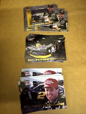 1995 Classic Games Finish Line Assets Racing Rusty Wallace Cards Assorted