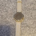 EKO Women’s Quartz Analog Watch White Dial Leather Strap Rhinestone Accent — photo 2