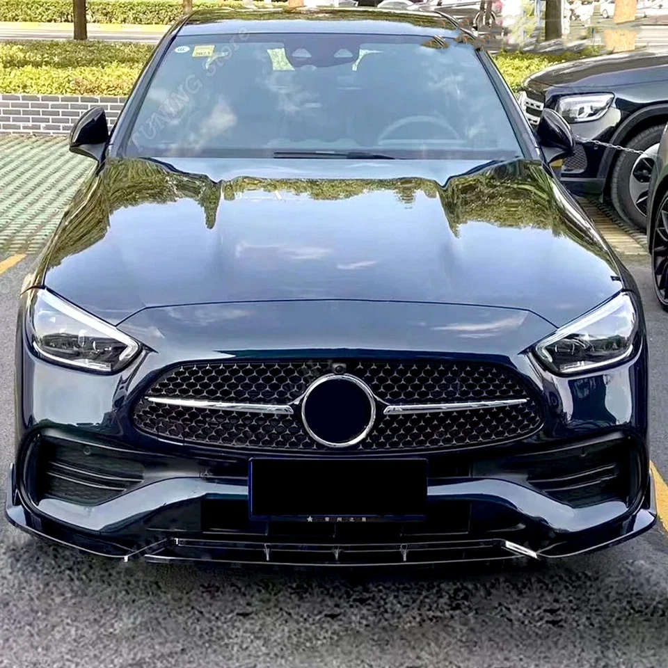 Front Bumper Grille For Mercedes Benz C-Class W206 C200 C300 AMG Line 2022-2024 - Image 4 of 4