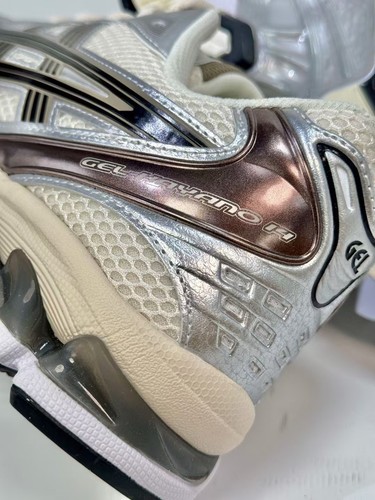 Neu Asics Gel-Kayano 14 Creme Schwarz Metallic Pflaume 1201A019-108 Herren - Bild 5 von 7