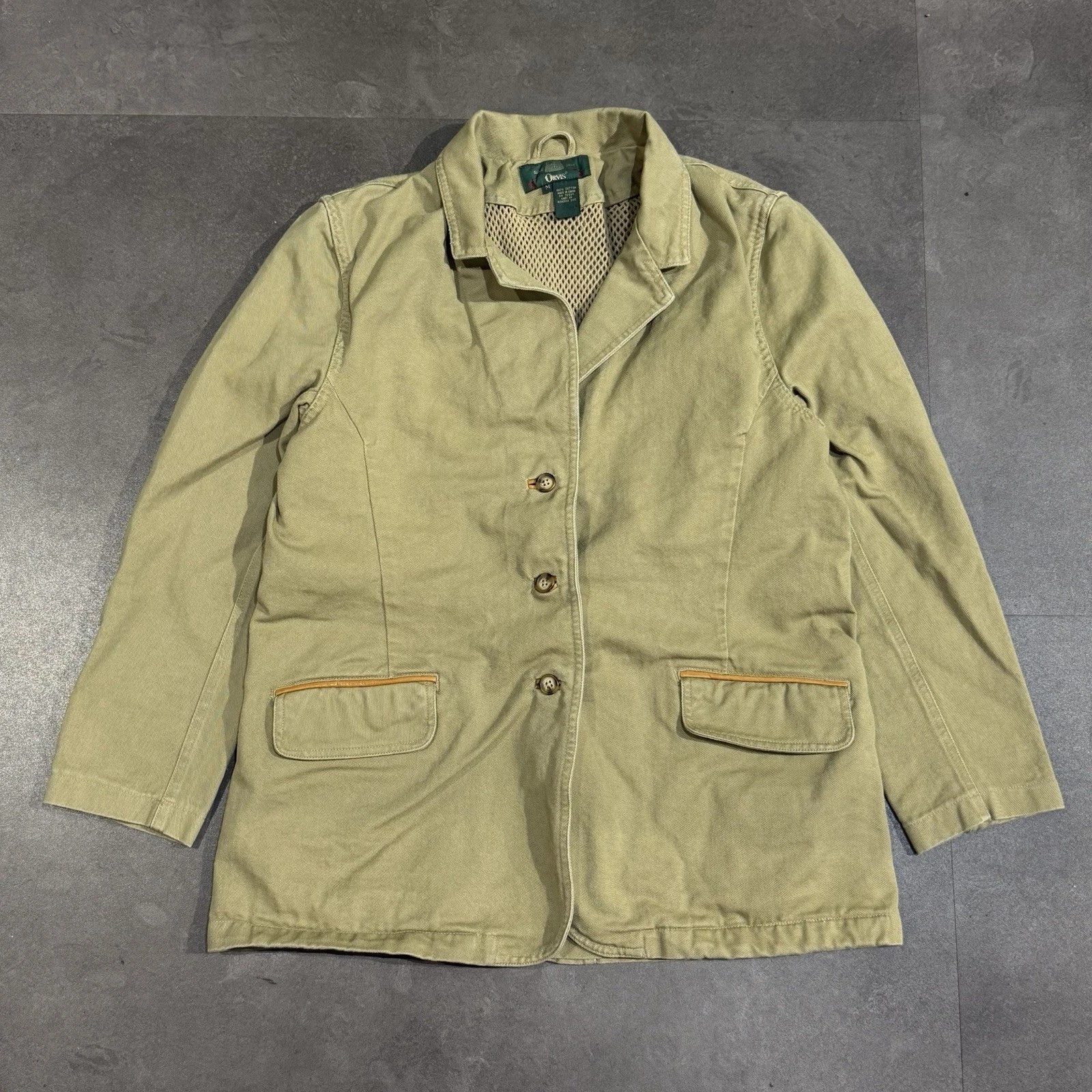 Vintage 90s Orvis Zambezi Fishing Hunting Jacket Size Medium