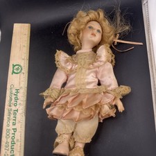 Vintage 10" Porcelain Doll (Pre-Owned)