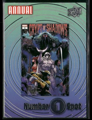 Upper Deck 2022-2023 Marvel Annual Number 1 Spot CRYPT OF SHADOWS N1S-3