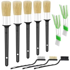 10Pcs Auto Car Detailing Brush Set Car Interior Cleaning Kit for Dashboard Vents