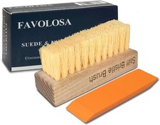 Nubuck Suede Shoe Cleaner Kit. Suede  Nubuck Basic Kit with Stiff Hair Brush
