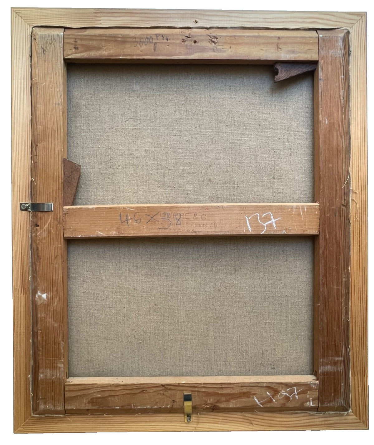 French Post-Impressionist Oil Canvas Signed - Portrait of an Elegant Young Woman