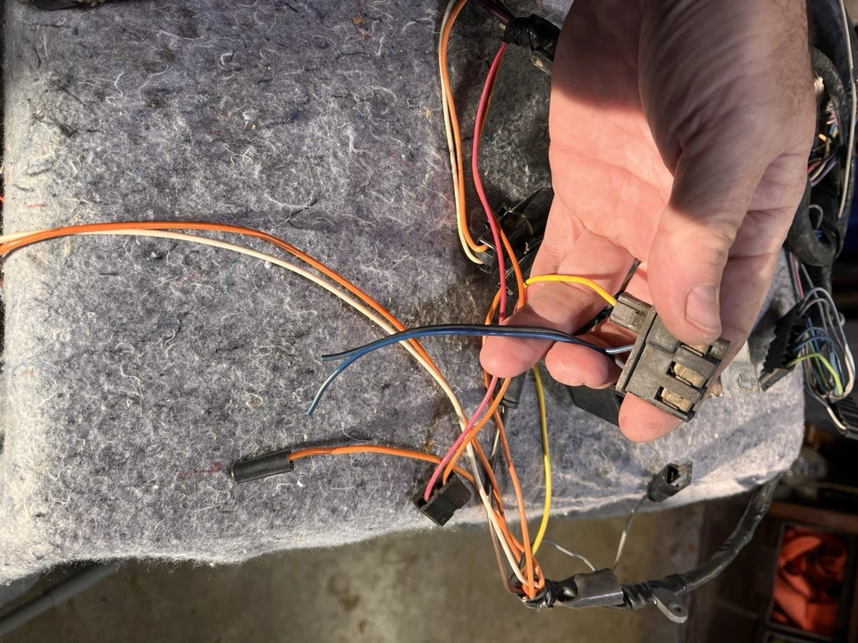 1968 - 1972  GTO CUTLASS 442 CN DASH WIRING HARNESS OEM ORIGINAL  - Image 2 of 4