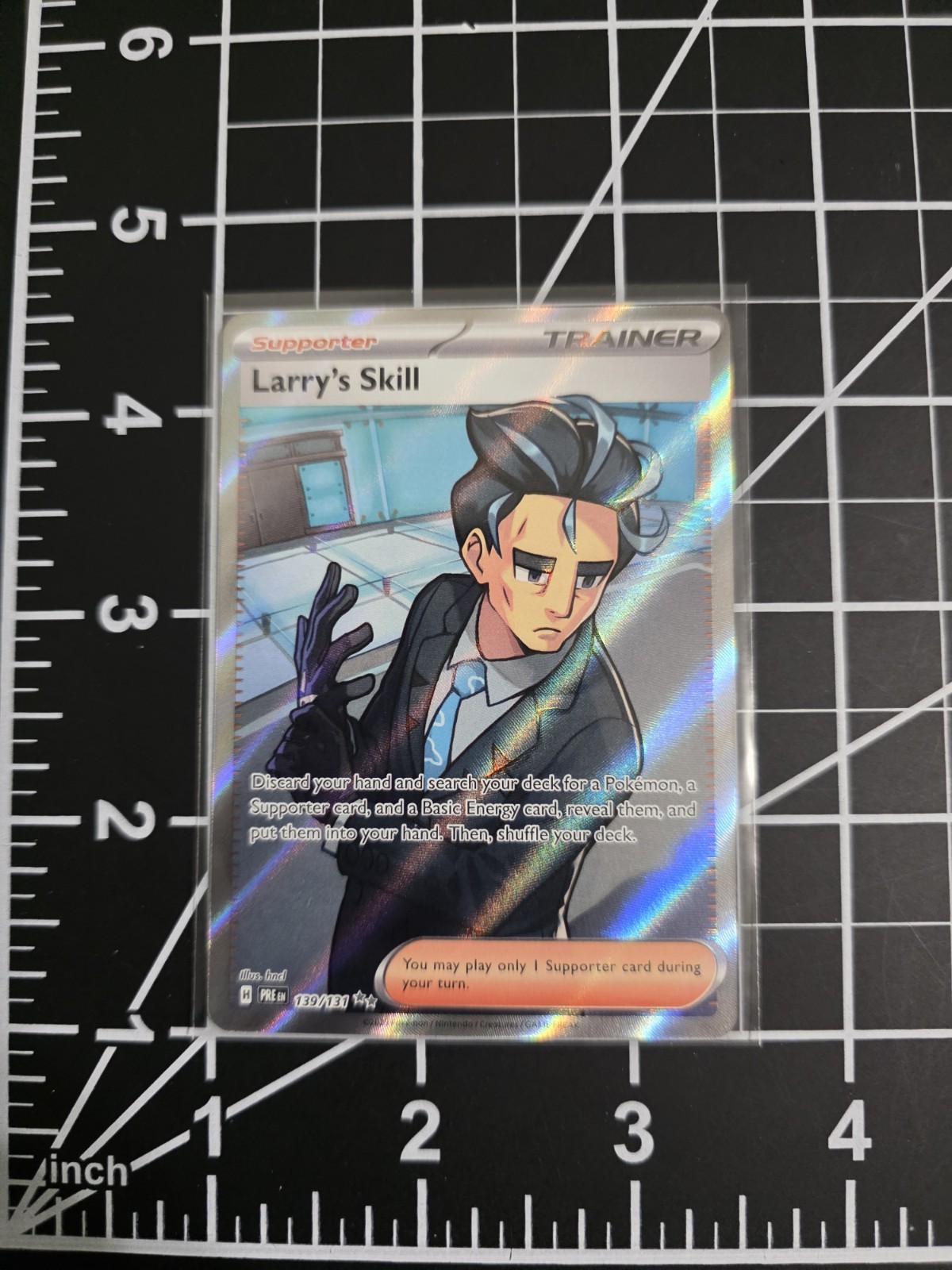 Larry's Skill PRE 139/131 Pokemon Prismatic Evolutions NM/M