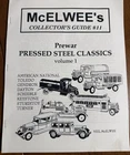 McElwee's Collector Guide #11 Prewar Pressed Steel Classics Volume 1 Booklet