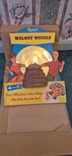 Original Vintage 1950/60s Bonds Walnut Whirl/whip Pop-up Advertising Price Card
