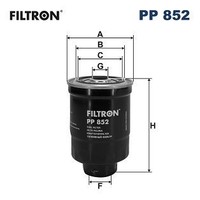 Filtron Kraftstofffilter PP 852 FüR Opel Mitsubishi Mazda Daihatsu Isuzu Suzuki