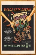 1992 Image Comics Stupid Vintage Print Ad/Poster Savage Dragon Promo Pop Art 90s