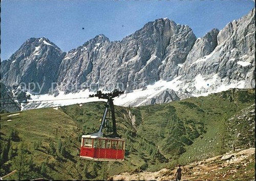 71882128 Seilbahn Dachstein Torstein Mitterspitze Hoher Dachstein Seilbahn